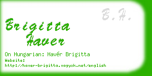brigitta haver business card